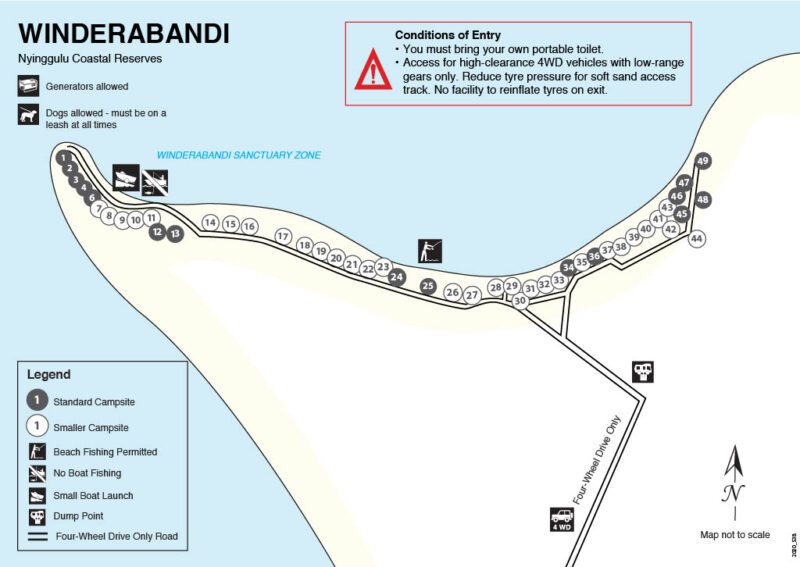 Winderabandi_campground_map