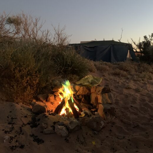 fire at three mile camp
